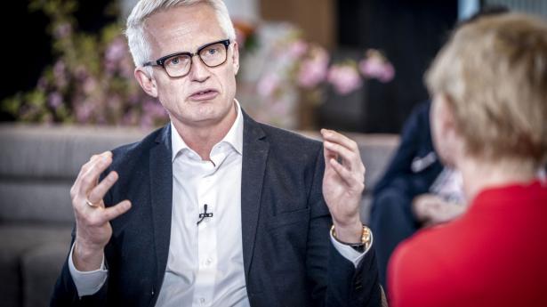 Mads Nipper og Ørsted har fået stor kritik for, at de ikke vil stoppe import af russisk gas. Arkivfoto: Liselotte Sabroe/Ritzau Scanpix