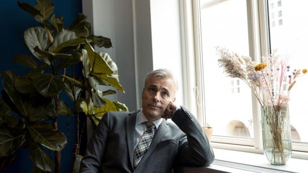Henrik Sass Larsen, topchef i Aktive Ejere, er overrasket over kursændring fra sit tidligere parti. Arkivfoto: Andreas Vinther
