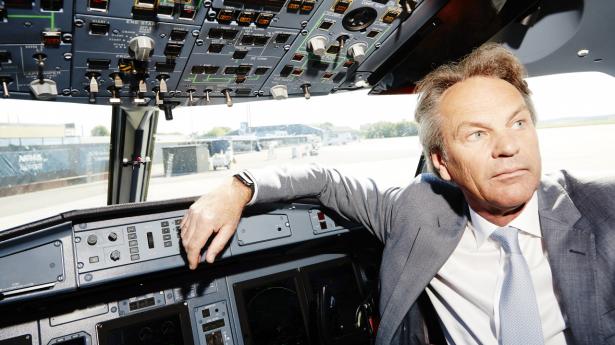 Per G. Braathen har hidtil udelukkende drevet svensk indenrigsluftfart med sit BRA-flyselskab. De tre nye ruter fra Aarhus er hans debut med international flyvning. Foto: Hans Christian Jacobsen