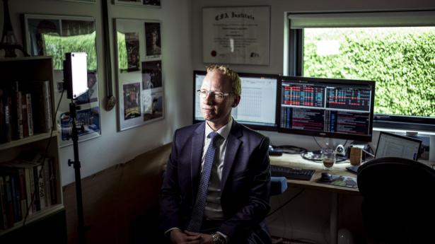 “Rusland fylder ikke særligt meget økonomisk i det store billede, men der bliver noget mere friktion i verdenshandelen, og det gør, at nogle af de selskaber, vi har, kan profitere af det,” siger Jacob Pedersen, aktieanalysechef i Sydbank. Arkivfoto: Michael Drost-Hansen.