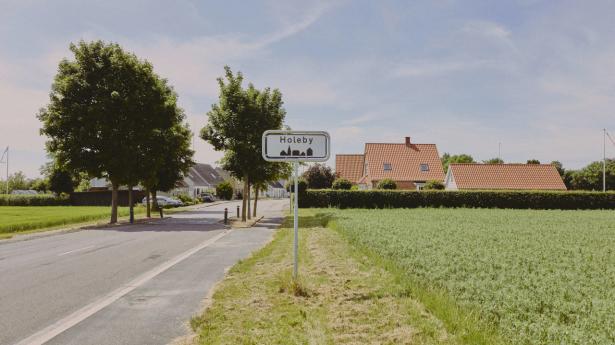 Holeby er blandt de billigste postnumre i Danmark og et af de steder, der kan få gavn af den nye ordning om statsgaranterede boliglån. Arkivfoto: Jonas Pryner Andersen