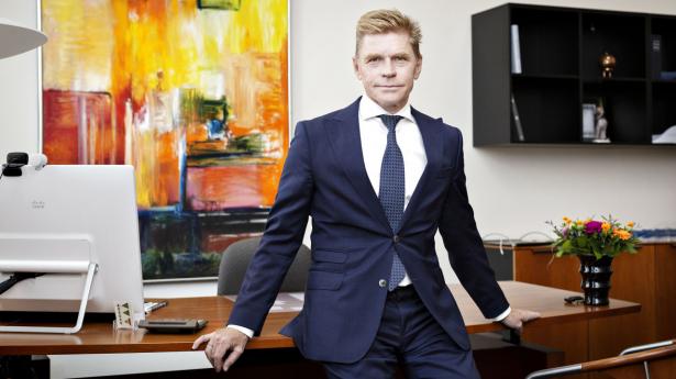 Adm. direktør John Fisker, Ringkjøbing Landbobank.