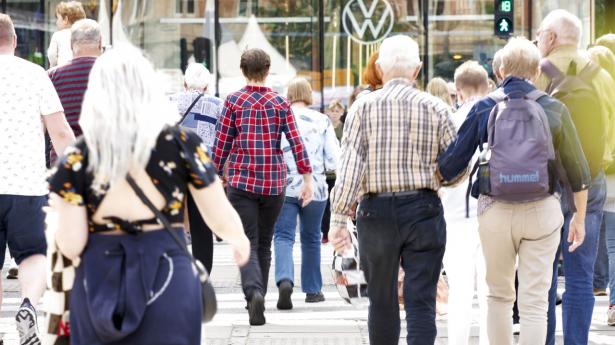 Hver niende dansker i arbejde vil gerne indbetale ekstra til pension inden nytår, antyder en rundspørge fra Epinion. Arkivfoto: Signe Goldmann/Ritzau Scanpix