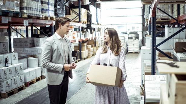Julie og Tobias Silverstein Hincheley stiftede Den Sidste Flaske i 2019 og oplevede vild vækst under corona. Nu presser den høje inflation bundlinjen. Arkivfoto: Michael Drost-Hansen