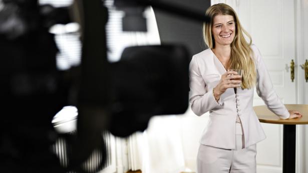 Kultur- og kirkeminister Ane Halsboe-Jørgensen (S) ønsker at omfordele penge til gavn for de lokale og regionale aviser i et kommende medieforlig. Arkivfoto: Philip Davali/Ritzau Scanpix.