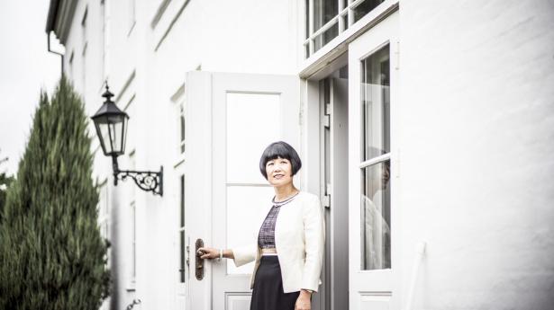 Lillie Li Valeur har siden marts 2020 været topchef i Good Food Group, der bl.a. står bag mærker som Svansø, Skælskør Frugtplantage og Jakobsens. Foto: Michael Drost-Hansen