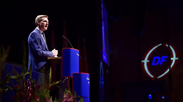 "Interne ting skal holdes internt," lyder det fra Kristian Thulsen Dahl. Foto: Bo Amstrup/Ritzau Scanpix