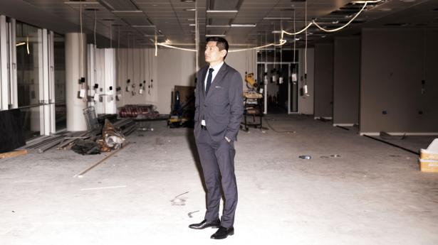 For tiden sidder adm. direktør for NAS Real Nordics, Peter Back, kun sammen med en anden kollega på kontoret i Codanhus i København. Planen er, at staben skal øges med 10-15 medarbejdere. Foto: Nina Pilgaard