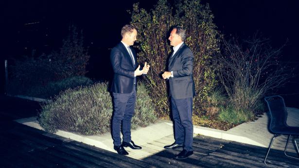 Virksomheder har ifølge Lars Sandahl Sørensen (t.h.), adm. direktør i DI, vist stor interesse for at deltage i COP26. Foto: Jeppe Bøje Nielsen