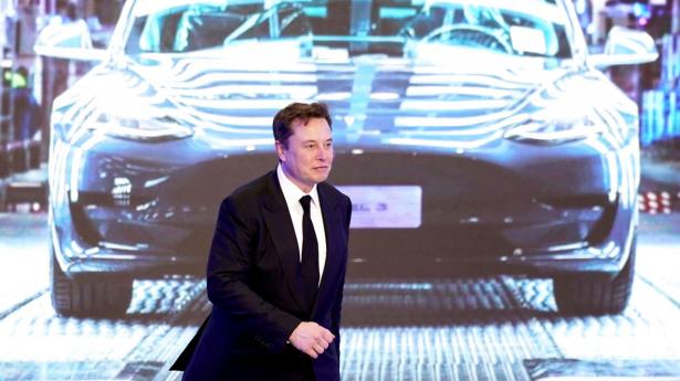 Elon Musk skriver på Twitter, at Tesla og Hertz ikke har underskrevet nogen kontrakt endnu. Arkivfoto: Aly Song/Reuters/Ritzau Scanpix