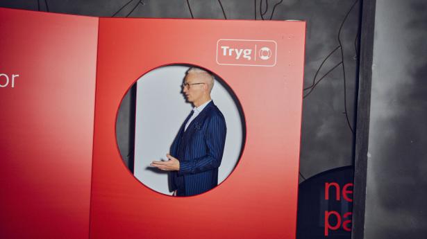 Torsdag morgen var det sidste gang, Morten Hübbe præsenterede regnskab for Tryg. 1. juni stopper han som adm. direktør. Arkivfoto: Thomas Nielsen