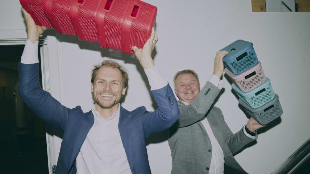 Standard Investments partner Guido Grobbink (t.v.) mener, at Plast1 passer godt ind i porteføljen, bl.a. fordi kapitalfonden er risikovillig. Foto: Jonas Pryner Andersen