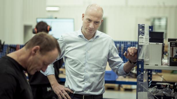 Sebastian Koks Andreassen, adm. direktør i Green Hydrogen Systems, er overbevist om, at problemerne bliver løst. Foto: Michael Drost-Hansen