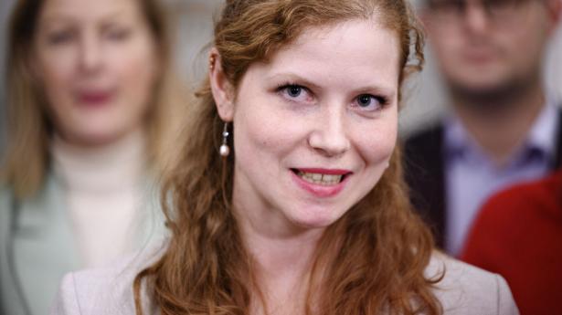 Kristendemokraterne med Isabella Arendt i spidsen vil pege på en borgerlig statsminister, men vil også praktisere bredt samarbejde. Foto: Philip Davali/Ritzau Scanpix