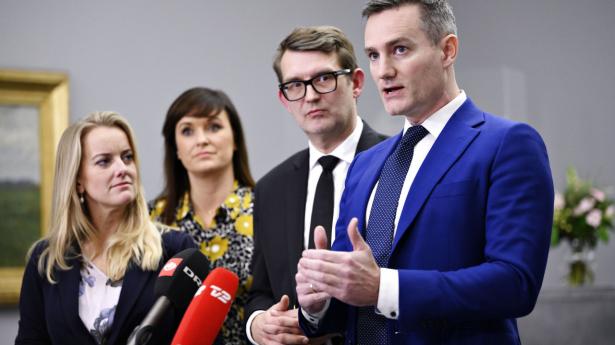 I flere måneder har de borgerlige forgæves krattet på Wammens dør for at få åbnet forhandlingerne igen. Foto: Philip Davali/Ritzau Scanpix