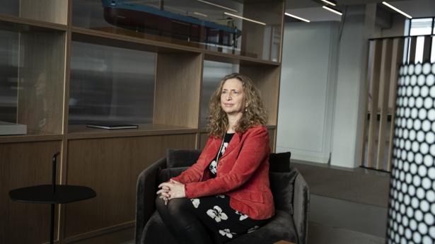 Annelise Goldstein, HR-chef i Maersk Tankers, blev hyret i 2021 for at hjælpe med at transformere kulturen i olietankselskabet. Foto: Anne-Dorthe Søgaard Jensen