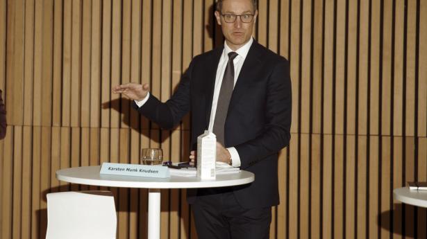 Novo Nordisks koncernfinansdirektør Karsten Munk Knudsen ser tocifret vækst som det underliggende niveau i selskabet. Arkivfoto: Anne-Dorthe Søgaard Jensen