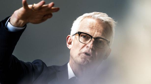 Adm. direktør Mads Nipper gentog mandag - dagen før betalingsfristen - at Ørsted ikke vil betale for russisk gas i rubler. Arkivfoto: Søren Bidstrup/Ritzau Scanpix