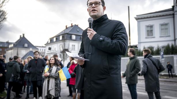 Politisk ordfører Christian Rabjerg Madsen (S) har advaret om Enhedslistens budskaber i forbindelse med Ruslands krig i Ukraine. Foto: Mads Claus Rasmussen/Ritzau Scanpix