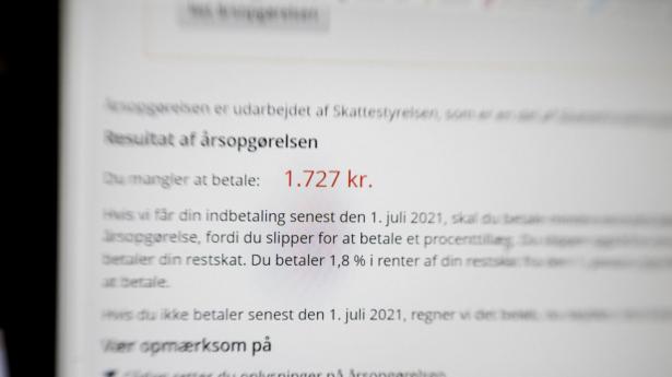 Der findes måder at undgå de røde tal i årsopgørelsen på. Arkivfoto: Simon Fals