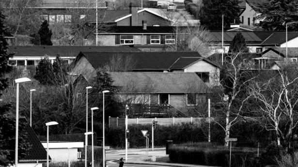 Høj inflation og stigende renter har været med til at presse danske boligejere i tredje kvartal sidste år. Arkivfoto: Bo Amstrup/Ritzau Scanpix