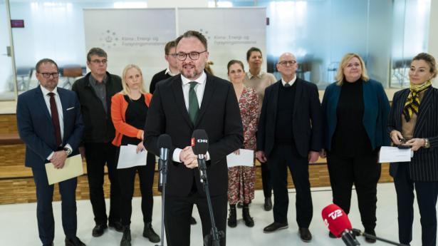 Klimaministeriets pressemøde om Power-to-X, ptx, aftale 15. marts 2022. Foto: Martin Sylvest/Ritzau Scanpix