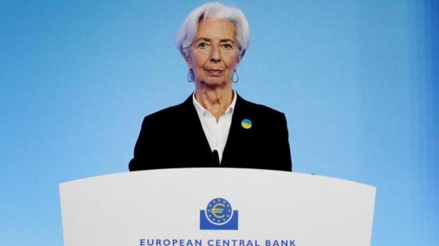 ECB-chefen, Christine Lagarde, vil torsdag give sit bud på, hvordan pengepolitikken skal skrues sammen fremadrettet. Arkivfoto: Daniel Roland/Reuters/Ritzau Scanpix