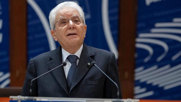 Sergio Mattarella er ikke umiddelbart klar til at acceptere Dragis ønske om at træde tilbage. Arkivfoto: Italian Presidency Press Office/Reuters/Ritzau Scanpix