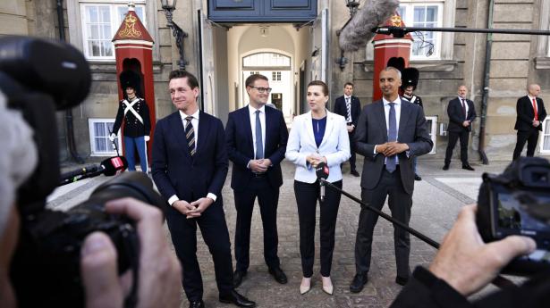 Statsminister Mette Frederiksen præsenterede mandag de nye ministre. Foto: Philip Davali/Ritzau Scanpix