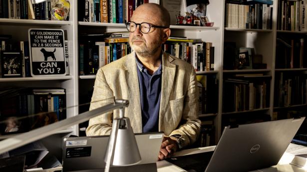 Thomas Senderovitz, tidl. direktør i Lægemiddelstyrelsen, nuværende datachef i Novo, har i to måneder brugt al fritid på den nye ngo Aid Ukraine Denmark. Foto: Simon Fals