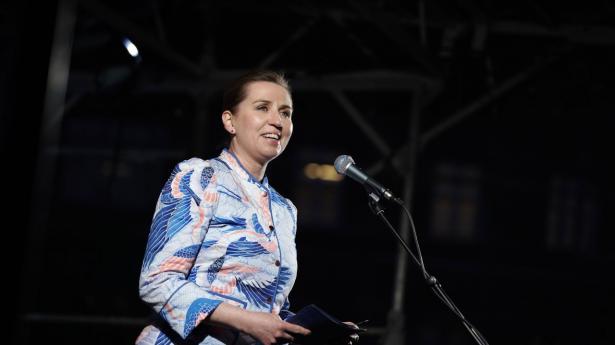 “Derfor sender vi våben og militært udstyr. Og vil blive ved med at gøre det.” Foto: Liselotte Sabroe/Ritzau Scanpix