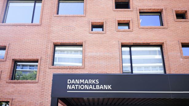 I Finansiel Stabilitetsrapport 2. halvår 2020 skriver Nationalbanken: ”Det forekommer ikke holdbart på længere sigt, når en krone bogført egenkapital i danske kreditinstitutter har en markedsværdi på ned mod 50 øre” Arkivfoto: Philip Davali/Ritzau Scanpix