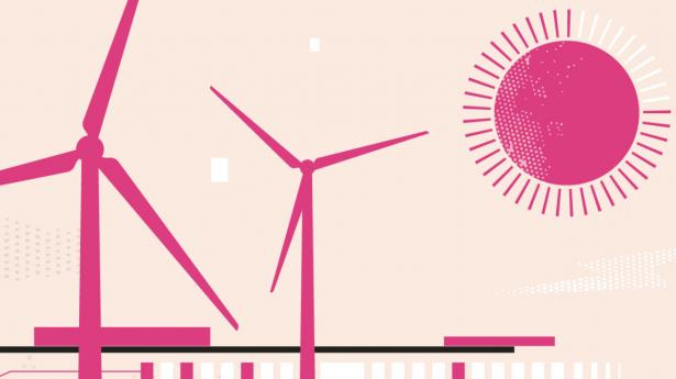 “Det er faktisk helt vildt,” siger en energianalytiker om de kraftigt faldende elprisprognoser. Illustration: Michael Dorbëc