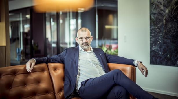 Kim Nøhr Skibsted kom til Grundfos i 2008 og har siden 2018 været adm. direktør i Poul Due Jensens Fond, der er ejerfonden bag den store, danske industrikoncern. Foto: Michael Drost-Hansen
