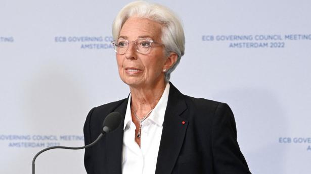 Den Europæiske Centralbank, med Christine Lagarde i spidsen, indikerede ved et møde i sidste uge, at renten vil blive sat op i juli. Arkivfoto: John Thys/AFP/Ritzau Scanpix