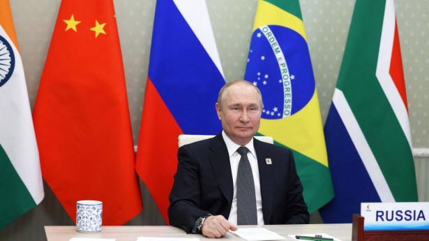 Den russiske statsbankerot har ikke affødt tilfredshed fra lederne af de rige og demokratiske lande, der udgør kredsen i G7. Faktisk slet ingen kommentarer. Foto: Mikhail Metzel/AFP/ Ritzau Scanpix