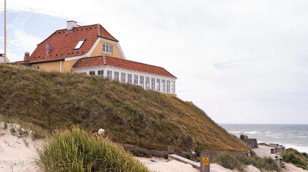 Udsigten er på lige så højt niveau som maden. Foto: Nina Pilgaard