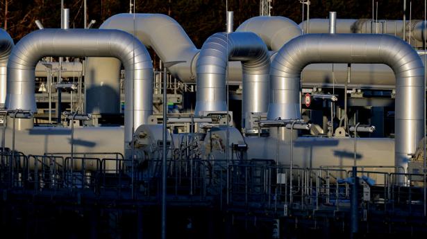 Nord Stream 2 var stort set klar til at blive taget i brug, da Tyskland kort før Ruslands invasion af Ukraine droppede den. Arkivfoto: Hannibal Hanschke.
