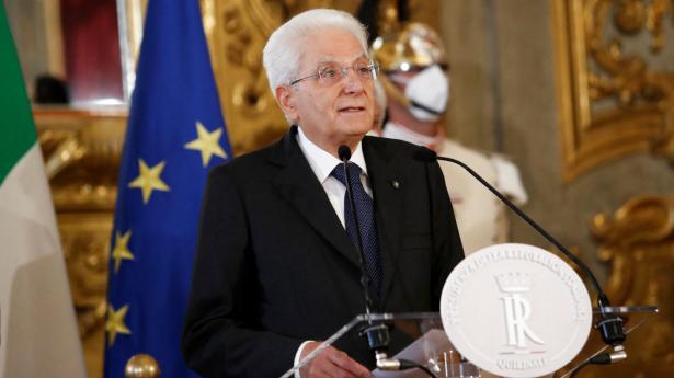 Italiens præsident, Sergio Mattarella, har nu banet vejen for et kommende valg. Det sker i kølvandet på politisk kaos i landet. Foto: Remo Casilli/Reuters/Ritzau Scanpix
