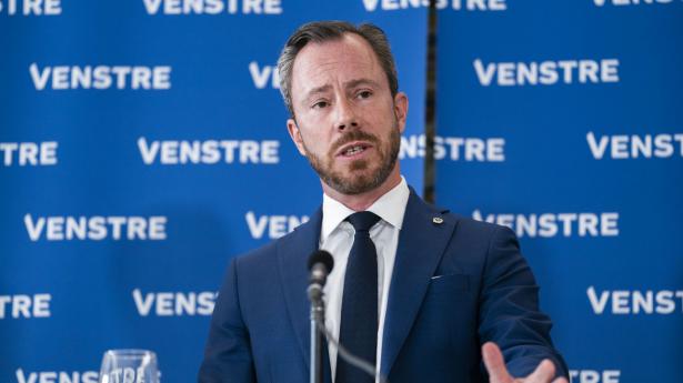 Mandag præsenterede Jakob Ellemann-Jensen (V) partiets nye boligudspil, hvor førstegangskøbere skal kunne få et skattefradrag gennem en boligopsparing. Foto: Martin Sylvest/Ritzau Scanpix