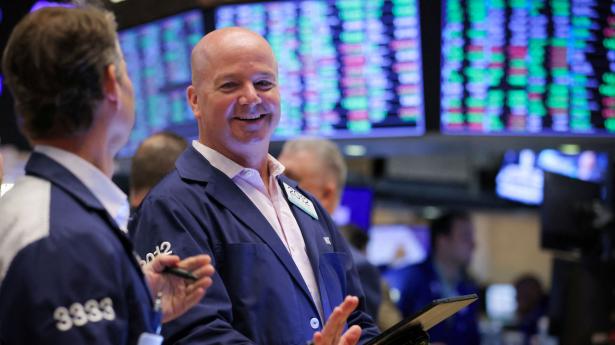 Investorer på Wall Street har taget godt imod fredagens amerikanske jobrapport. Arkivfoto: Andrew Kelly/Reuters/Ritzau Scanpix