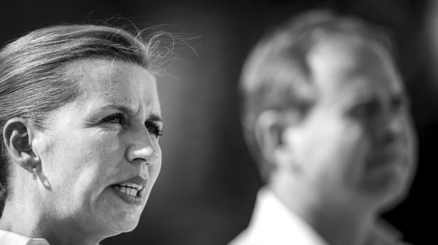 Statsminister Mette Frederiksen fremhævede de gode danske nøgletal på Socialdemokratiets sommergruppemøde i Odense. Arkivfoto: Mads Claus Rasmussen/Ritzau Scanpix