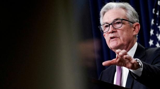 USA’s centralbankchef fastholder i en tale torsdag, at man vil sætte alt ind på at bekæmpe inflationen. Foto: Elizabeth Frantz/Reuters/Ritzau Scanpix