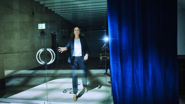 Christin Tuxen, direktør for erhvervskunder i Danske Bank, vurderer, at danske virksomheder går en hård tid i møde. Men ikke, at det bliver som finanskrisen, der brød ud i lys lue torsdag 15. september for 14 år siden. Arkivfoto: Magnus Møller