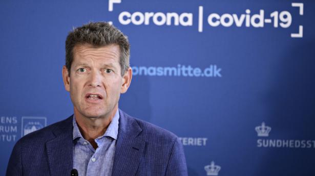 Søren Brostrøm under et af mange pressemøder om coronapandemien. Arkivfoto: Philip Davali/Ritzau Scanpix