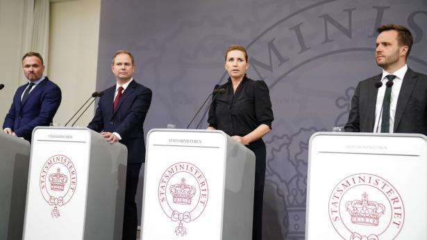 På onsdagens pressemøde fremhævede statsministeren, at udspillet er større end de hidtidige initiativer. Foto: Mads Claus Rasmussen/Ritzau Scanpix