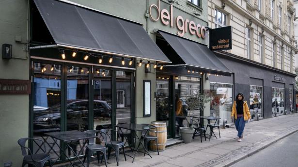 Deligreco ligger på Gl. Kongevej nær Frederiksberg Rådhus.