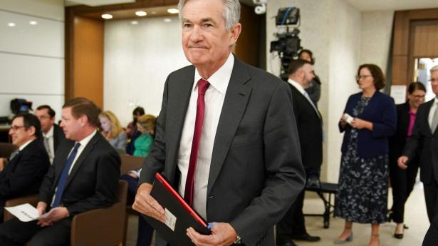 Onsdag kommer der en ny rentemelding fra den amerikanske centralbank Federal Reserve med centralbankchef Jerome Powell i spidsen. Arkivfoto: Kevin Lamarque/Reuters/Ritzau Scanpix
