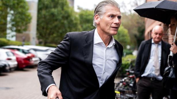 Tidligere Danske Bank-topchef Thomas Borgen på vej ind til retsmøde i byretten i Lyngby. Arkivfoto: Ida Marie Odgaard/Ritzau Scanpix