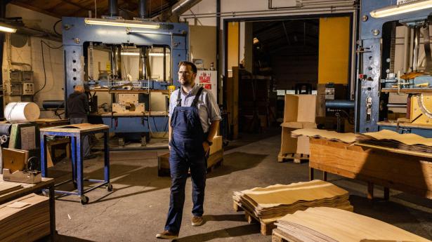 “Vi nødt til at tænke alternativt,” siger Kaare Thode Jørgensen, direktør Hudevad. Foto: Simon Fals